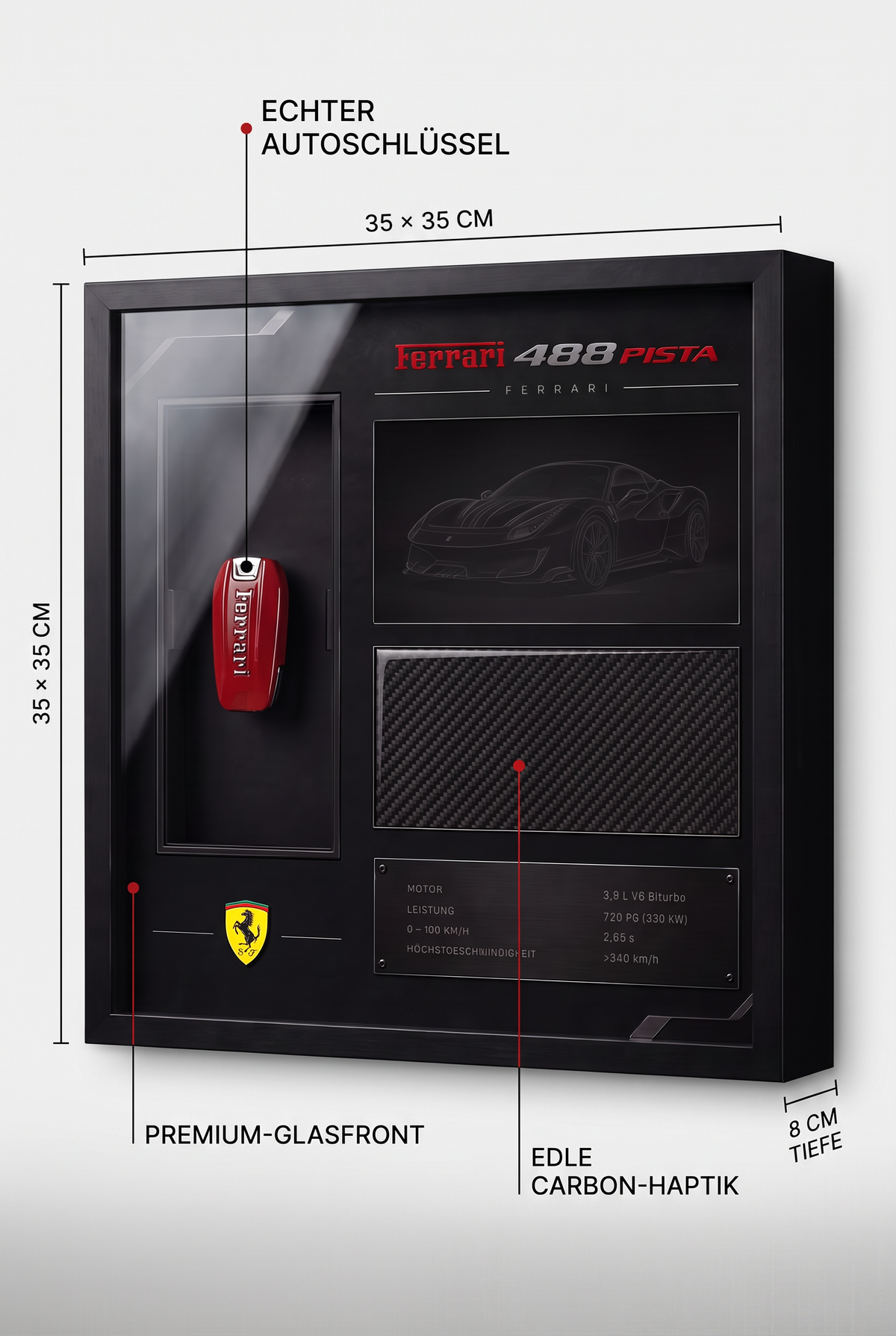 SHADOW BOX - Ferrari