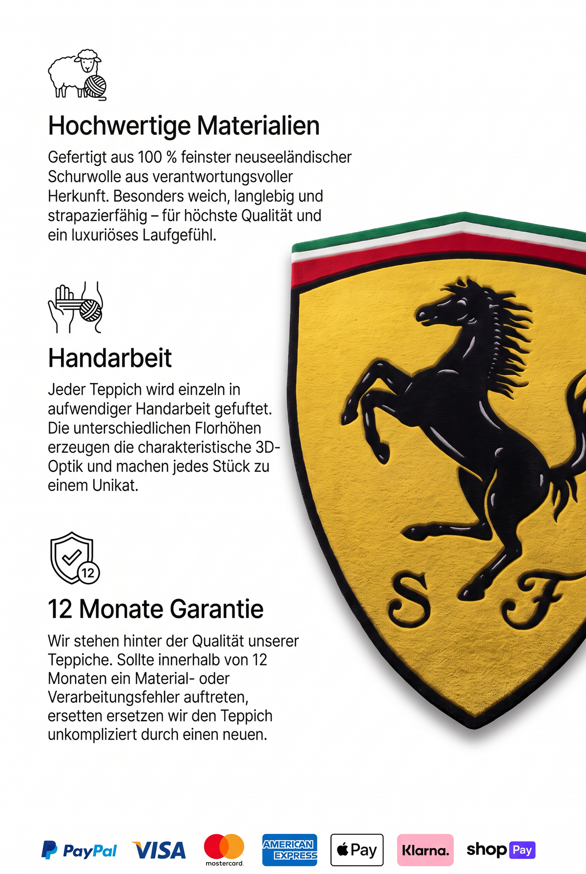 FERRARI RUG
