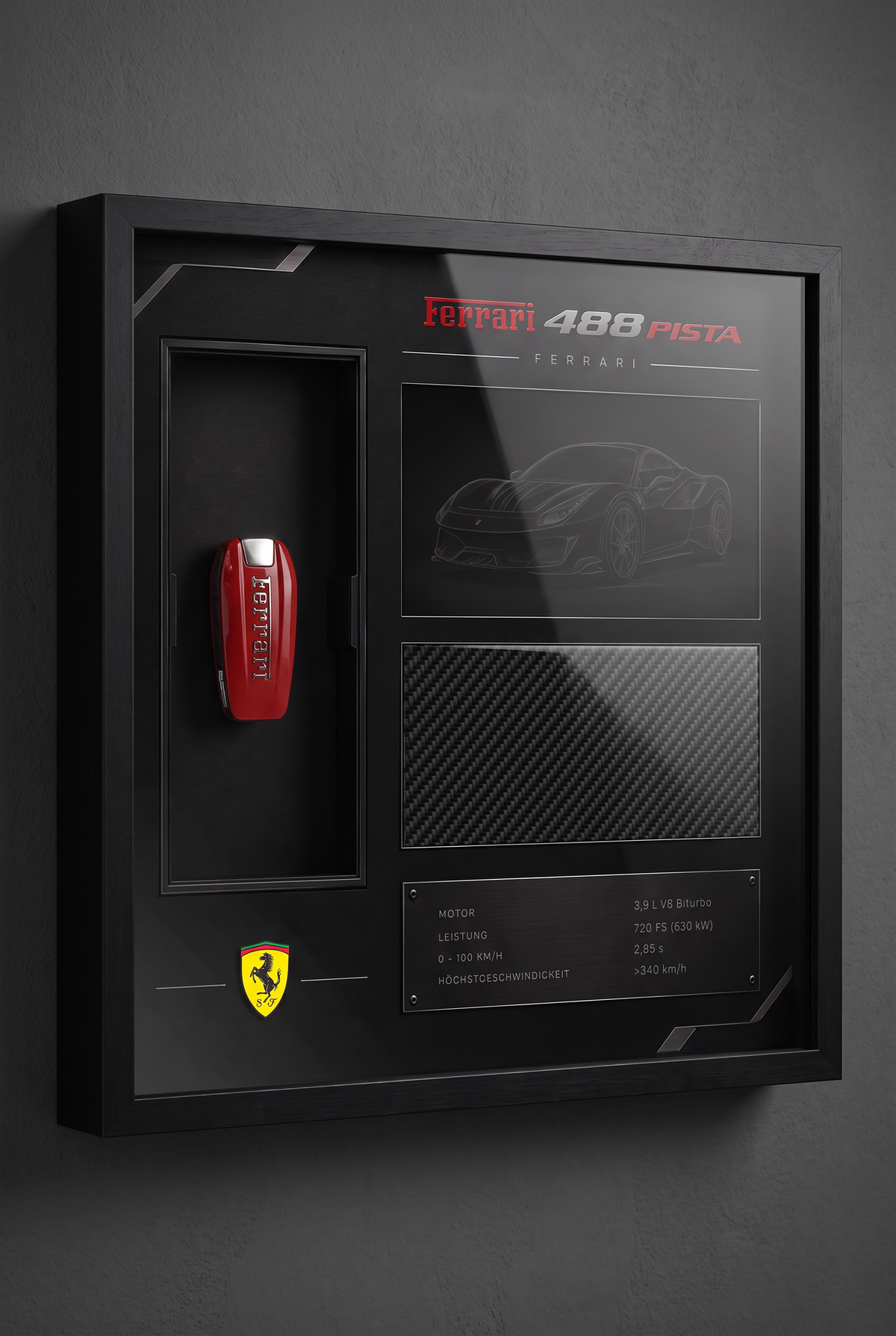 SHADOW BOX - Ferrari