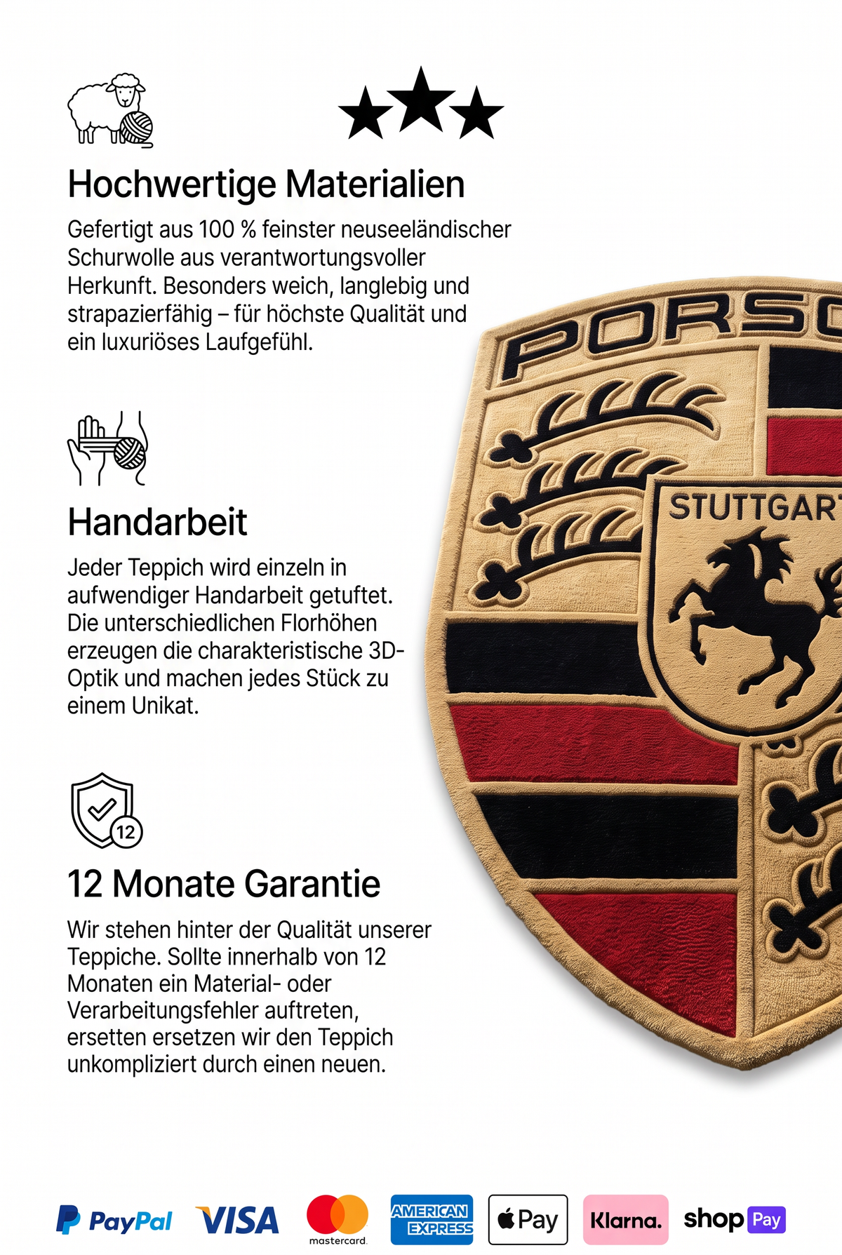 PORSCHE RUG